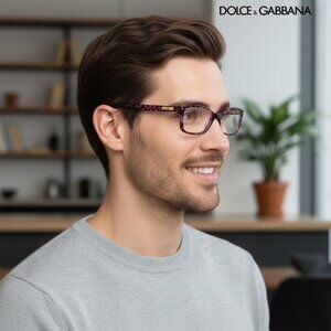 Dolce & Gabbana DD 1219 Men’s Optical/Prescription Eyeglasses Frame 51-15-135